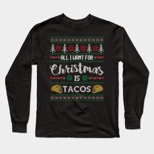 Ugly Taco Long Sleeve T-Shirt